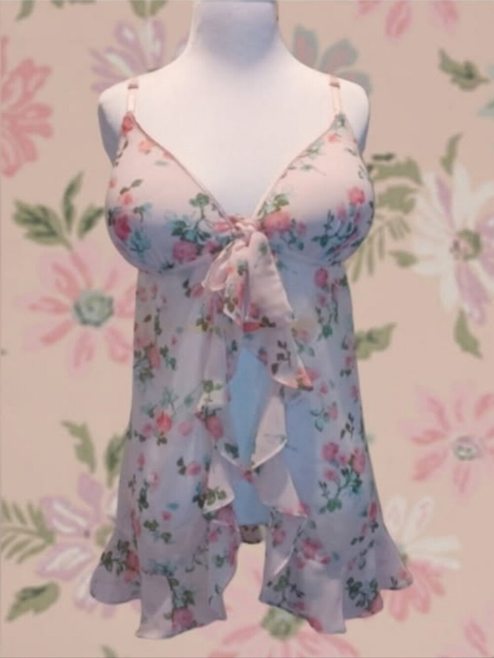 Floral Chemise Babydoll